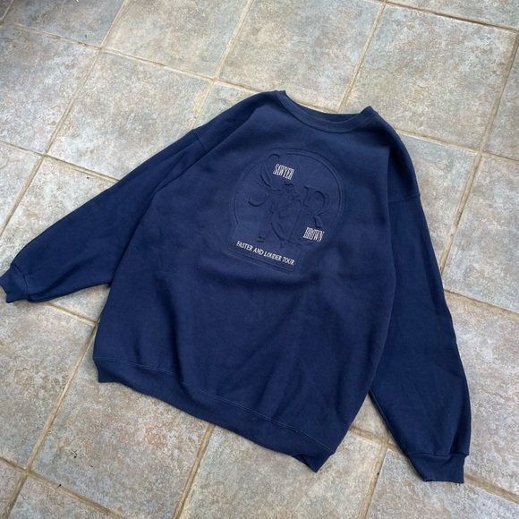 Vintage Sawyer Brown 1994 Faster and Louder Tour Crewneck Sweatshirt Size Large - Picture 1 of 5